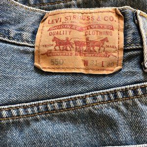 Levi's 550 31'X 30' Men's Levi's relaxed fit jeans